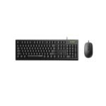 RAPOO X120 Pro US-Black Wired Keyboard / Mouse Combo - Image 2