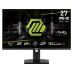 MSI MAG 274QRF QD E2 27" 2K | Quantum Dot | Rapid IPS Panel | 180Hz | 1ms | 98% DCI-P3 | USB-C | 90° Rotation & Height Adjustment | Eyecare