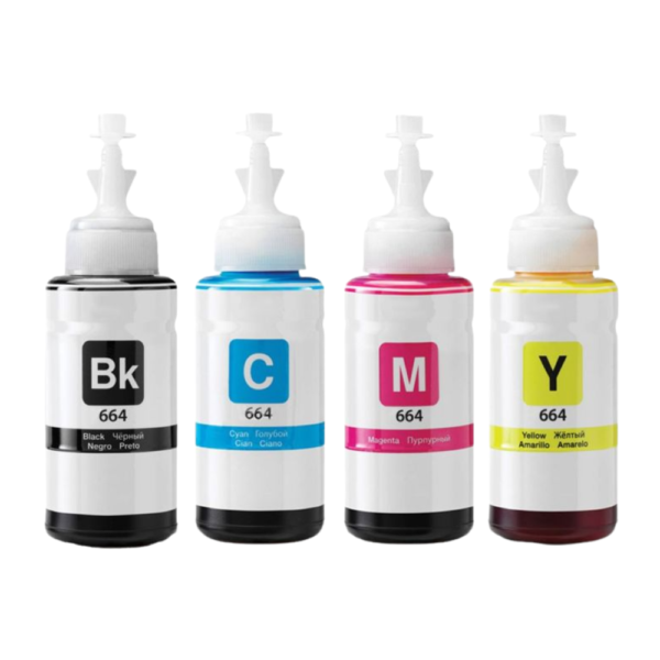 Epson T664 C | M | Y | BK | Standard Capacity Ink Set