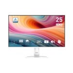 MSI Pro MP251W E2 Business Productivity Monitor 25" FHD Display | IPS Panel | 120Hz | 99% sRGB | 1 x HDMI, 1 x VGA, 1 x DisplayPort | Built-in 2 x 2W Speaker | 16.7M Display Colors | 1 Year Warranty