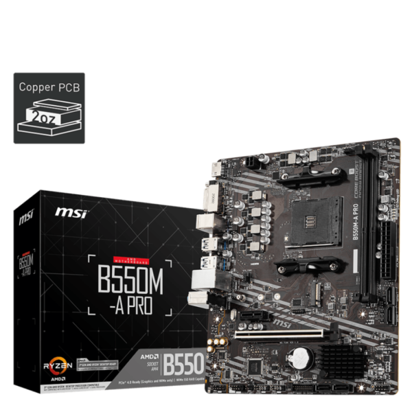 MSI B550M-A PRO DDR4 AMD Motherboard