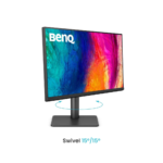 BenQ PD2706QN Designer Monitor 27" QHD IPS Display | 100Hz | 5ms | 100% sRGB, 100% Rec.709, 95% DCI-P3 | HDMI 2.0, DisplayPort 1.4, USB-C | Tilt, Swivel, Pivot & Height Adjustment | KVM Switch | Hotkey Puck G2 | HDR10 | 1 Year Warranty - Image 5